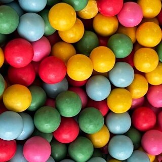 Bolas de chicle de 17 mm
