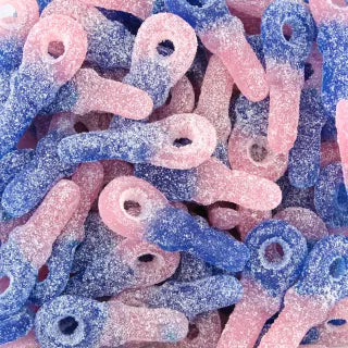 Chupete de chicle efervescente