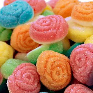 Gelatina dulce y aireada Flower Power (flores)