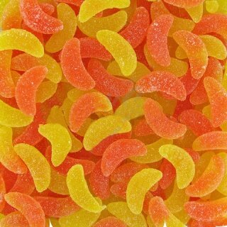 Gajos de naranja dulce y limón